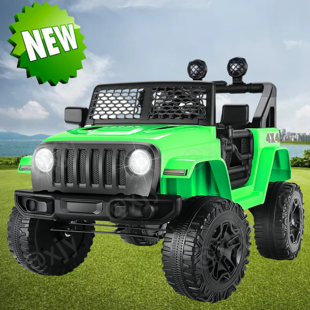 Electric Lamborghini Ride-On Car for Kids with Remote Control - 24/12V Truck Design
