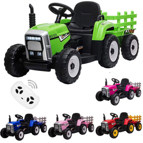 Electric Ride-On Toy Truck for Kids with Bluetooth MP3 and Remote Control - 12V