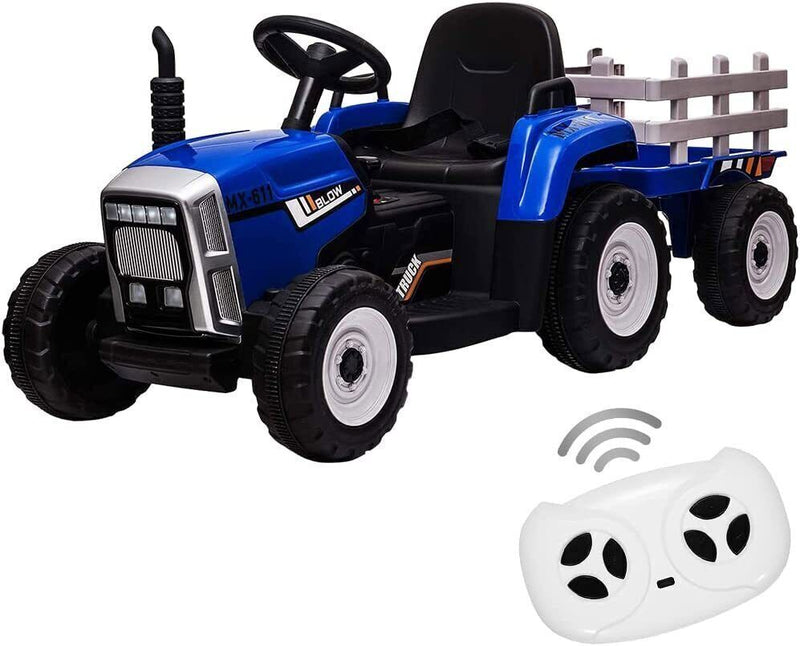 Electric Ride-On Toy Truck for Kids with Bluetooth MP3 and Remote Control - 12V