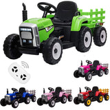 Electric Ride-On Toy Truck for Kids with RC, Bluetooth, MP3 - Perfect Christmas Gift!
