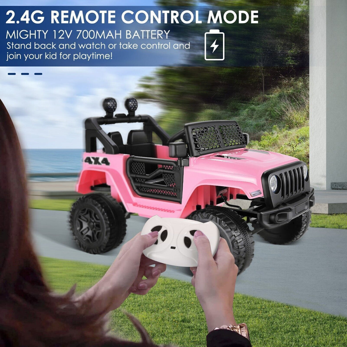 Electric Ride-On Car for Kids with Remote Control - Perfect Gift for Children