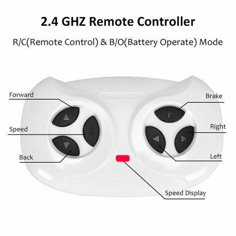 Electric Ride-on Truck for Kids with 2.4 GHZ Remote Control
