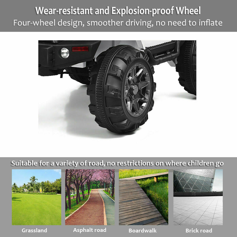 Electric Ride-on Truck for Kids with 2.4 GHZ Remote Control