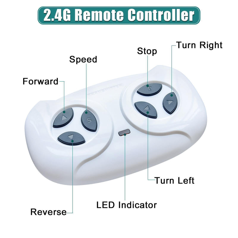 Electric Ride-On Truck for Kids with 3 Speeds and LED Lights - Perfect Gift for Young Drivers!