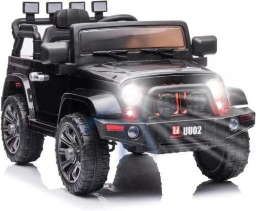 Electric Ride-On Truck for Kids with Parental Remote Control - 12V Battery Powered Car