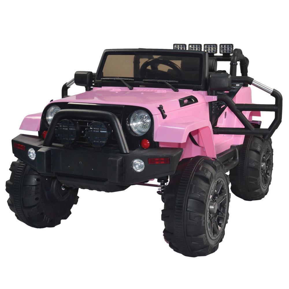Electric Ride-On Truck for Kids with Remote Control and 3 Speed Options