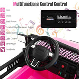 Electric Ride-On Truck for Kids with Remote Control and Headlights - 12V Children's Toy Car