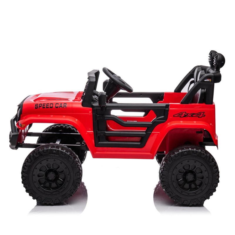 Electric Ride-On Truck for Kids with Remote Control, LED Lights, USB and MP3 Capabilities
