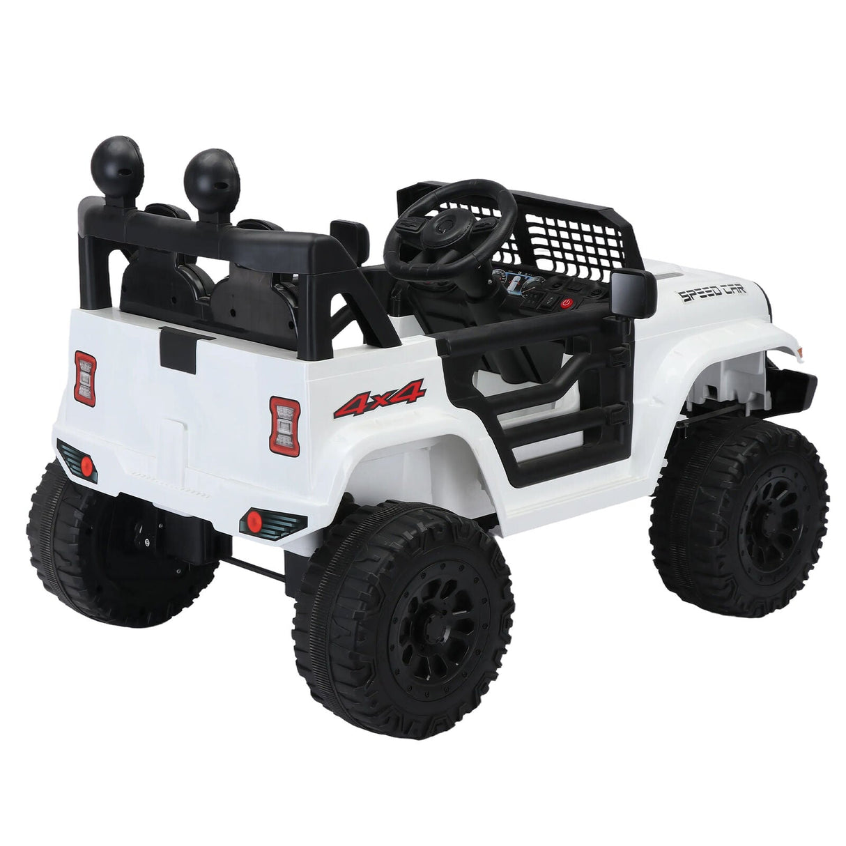 Electric Ride-On Truck for Kids with Remote Control, LED Lights, USB and MP3 Capabilities