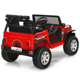 Electric Ride On Truck for Kids with Remote Control, Lights, and Music - 12V Children's Car Toy