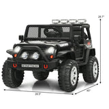 Electric Ride-On Truck for Kids with Remote Control, Lights, and Music - Perfect for Outdoor Fun!