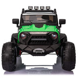 Electric Ride-On Truck for Kids with Remote Control, MP3 Player, and LED Lights - 24V/12V