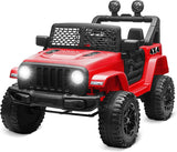 Electric Ride-On Truck for Kids with Remote Control, MP3 Player, and LED Lights - 24V/12V