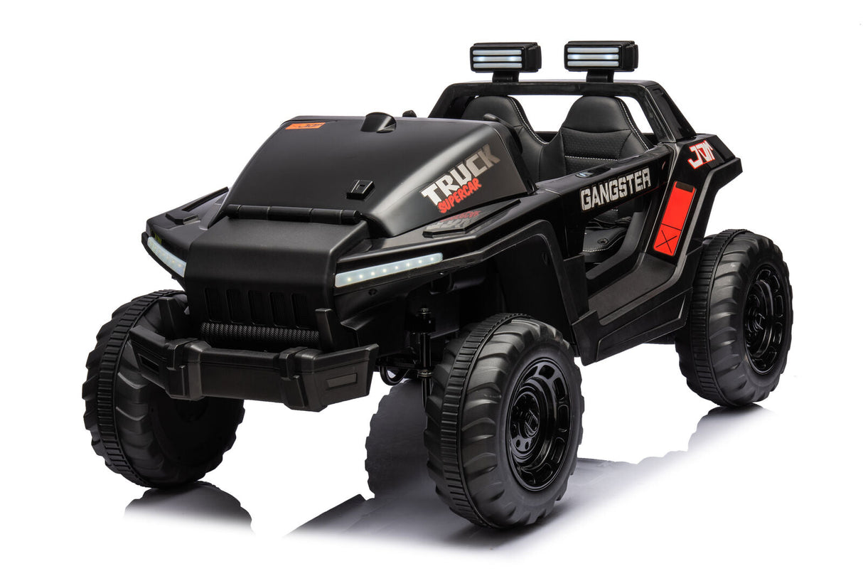 Electric Ride-On Truck for Kids with Remote Control, Music, LED Lights, and USB MP3