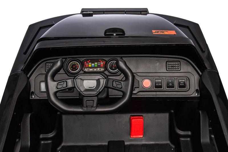 Electric Ride-On Truck for Kids with Remote Control, Music, LED Lights, and USB MP3