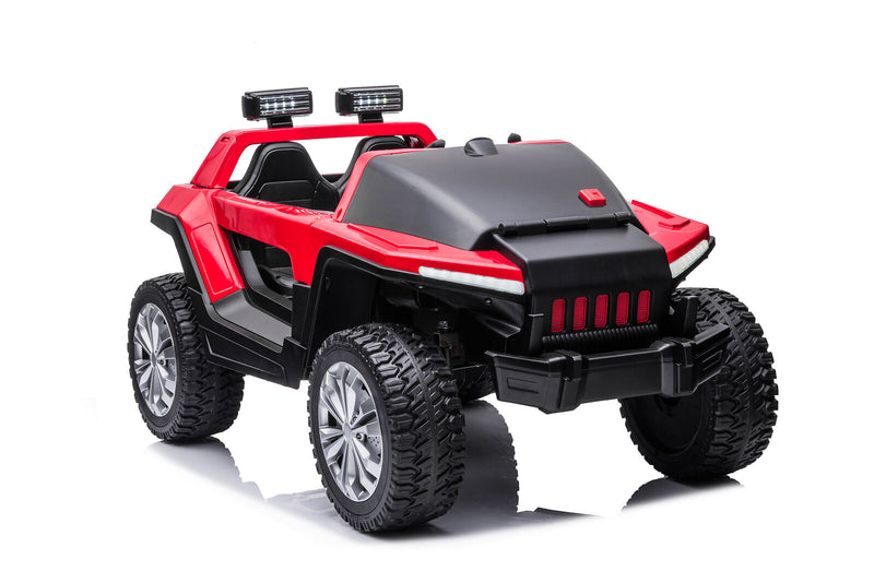 Electric Ride-On Truck for Kids with Remote Control, Music, LED Lights, and USB MP3