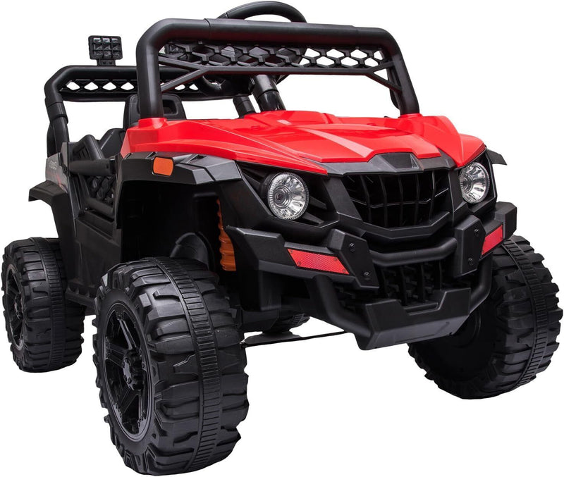 Electric Ride-On Truck for Kids with Seat Belt and Remote Control - 12V US Model