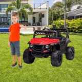 Electric Ride-On Truck for Kids with Seat Belt and Remote Control - 12V US Model