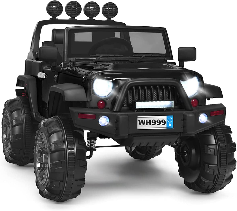 Electric Ride-On Truck for Kids with Spring Suspension and 12V Battery Power