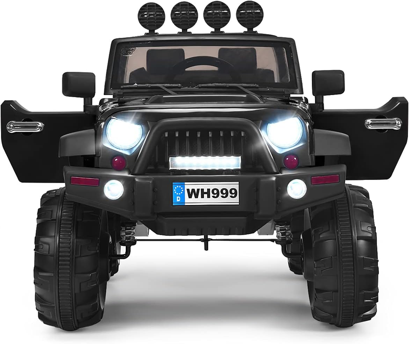 Electric Ride-On Truck for Kids with Spring Suspension and 12V Battery Power