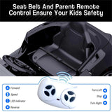 Electric Sport Car Toy for Kids with Seat Belt and LED Lights - Perfect Xmas Gift!