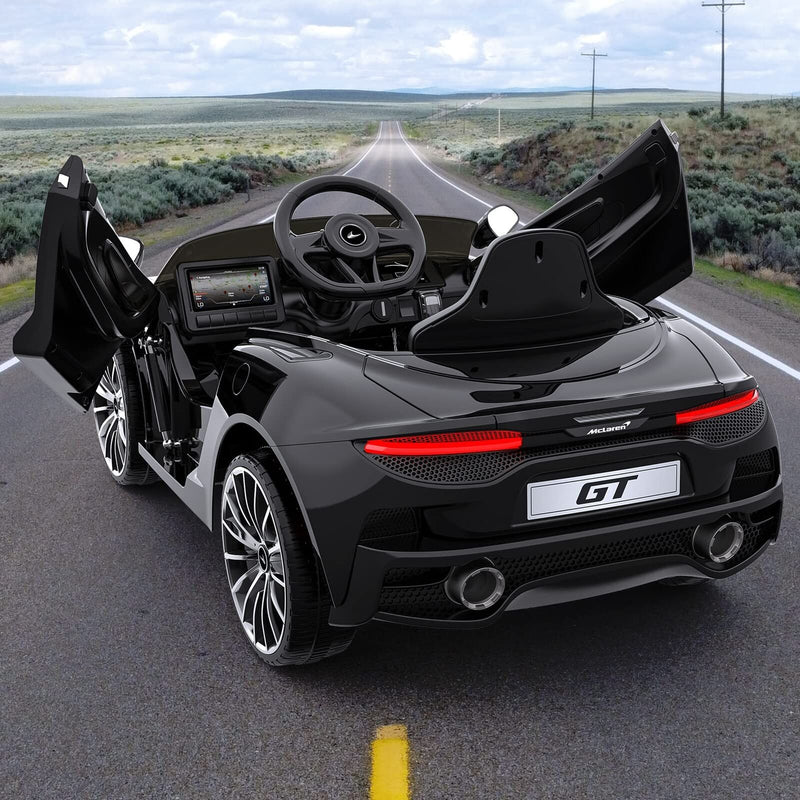 Electric Sport Car Toy for Kids with Seat Belt and LED Lights - Perfect Xmas Gift!