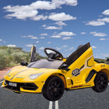 Licensed Lamborghini Electric Ride-On Car for Kids - Perfect Xmas or Bday Gift!