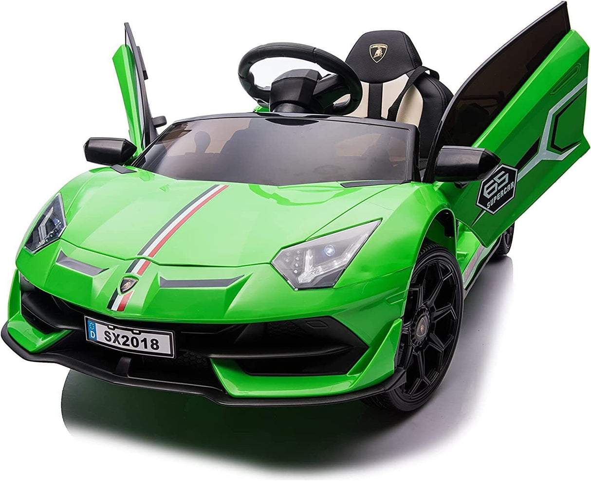Licensed Lamborghini Electric Ride-On Car for Kids - Perfect Xmas or Bday Gift for Boys and Girls!