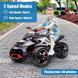 Electric Three Wheeler ATV for Kids - 12V, 2 Speeds, Perfect for Toddlers