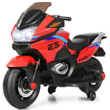 Electric Toddler Motor Bike with 12V Battery and Training Wheels for Outdoor Fun