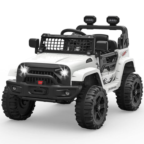 Electric Toy Jeep for Kids with Bluetooth Remote Control - Perfect Xmas Gift!