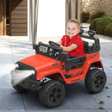 Premium 12V Electric Ride-On Truck for Kids with Remote Control and 2 Speed Options - LED Lights Included