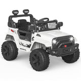 Electric Toy Truck for Kids with Bluetooth and Remote Control - 12V Ride On Car