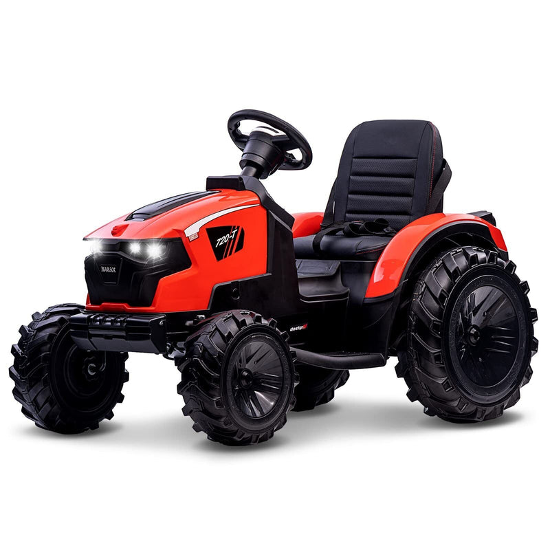 Electric Tractor Ride-On Toy with Remote Control for Kids Ages 3-8