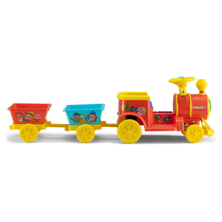 Electric Train Ride-On Toy for Kids, 6-Volt