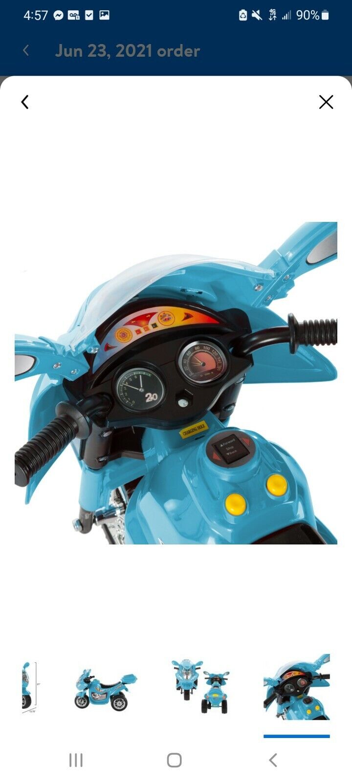 Electric Trike Motorcycle for Toddlers - Fun Ride-On Toy Tricycle