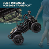 Electric UTV Truck for Kids with Bluetooth Music and Dual Motors