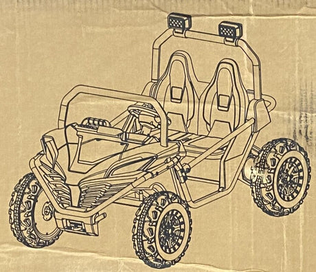 Elemara S608 UTV 12V Battery Powered Electric Ride On Car for Kids - Brand New in Open Box
