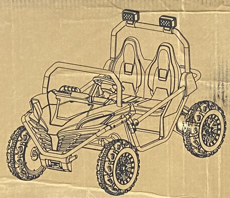 Elemara S608 UTV 12V Battery Powered Electric Ride On Car for Kids - Brand New in Open Box