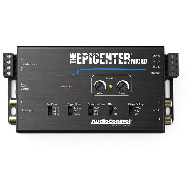AudioControl Epicenter Micro Bass Restoration Processor With Remote Bass Level Control AudioControl