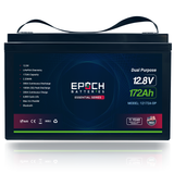Epoch Batteries 12V 172Ah Dual-Purpose LiFePO4 Battery