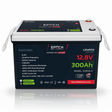 Epoch Batteries 12V 300Ah Essential LiFePO4 Battery