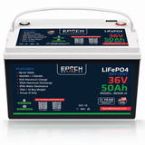 Epoch Batteries 36V 50Ah Essential LiFePO4 Battery