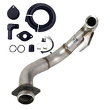 TruckTok 2015-2019 Ford 6.7L Powerstroke 4" Turbo Downpipe w/EGR delete kit TruckTok