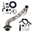 TruckTok 2015-2019 Ford 6.7L Powerstroke 4" Turbo Downpipe w/EGR delete kit TruckTok