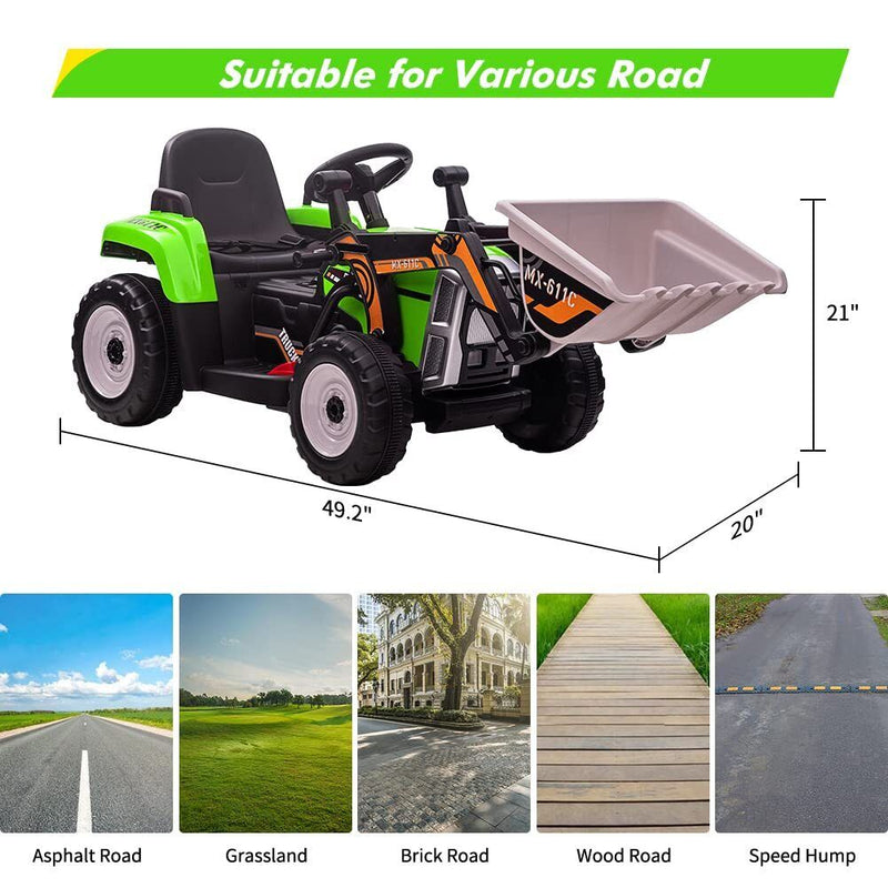 Excavator Digger Truck Ride-On Toy for Kids - Perfect Christmas or Birthday Gift