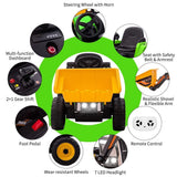 Excavator Digger Truck Ride-On Toy for Kids - Perfect Christmas or Birthday Gift