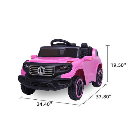 Exciting 6V Electric Ride-On Car for Kids with Remote Control, Music, and 4 Color Options