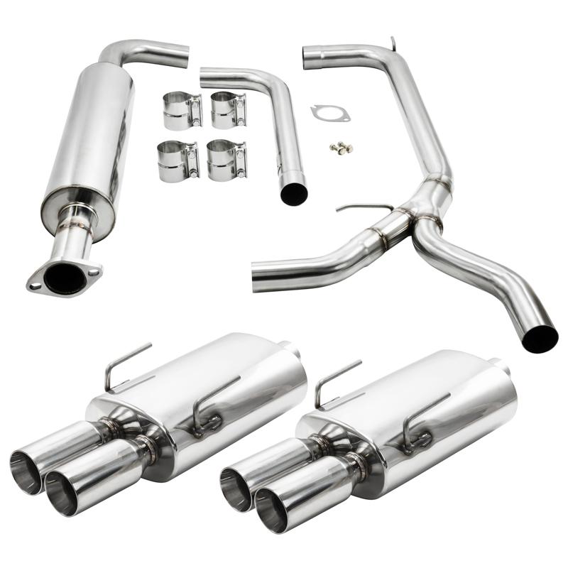 2.5" 97-03 Grand Prix Stainless Catback Exhaust