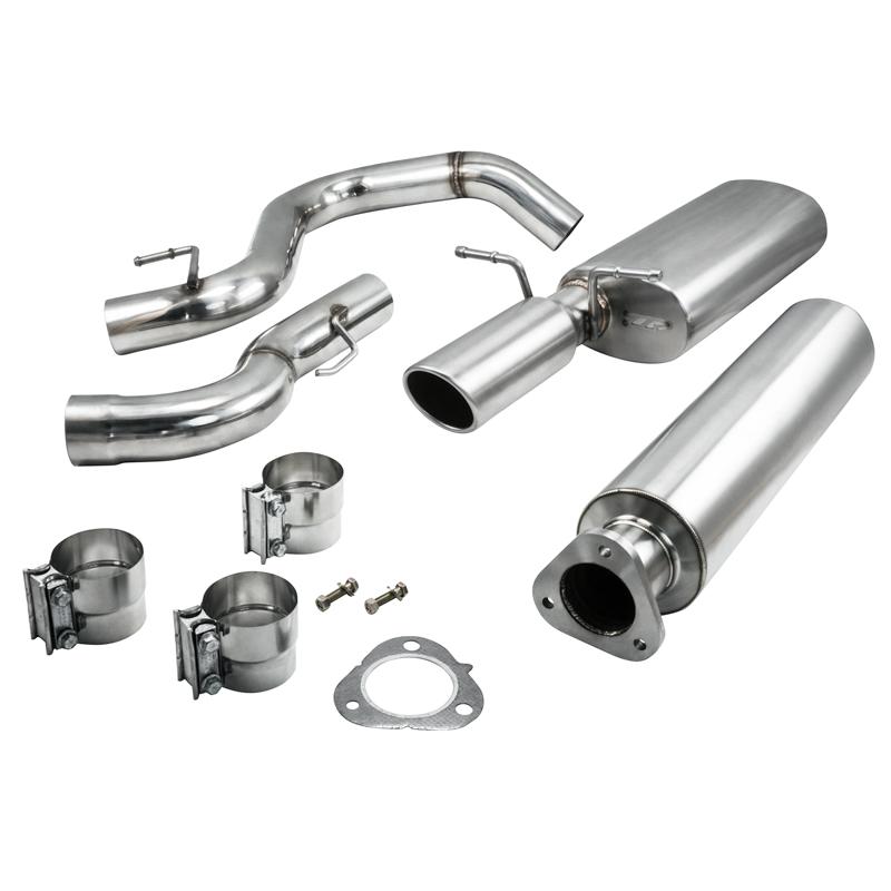 ZZP 3 inch Stainless Steel Cobalt LNF Catback Exhaust